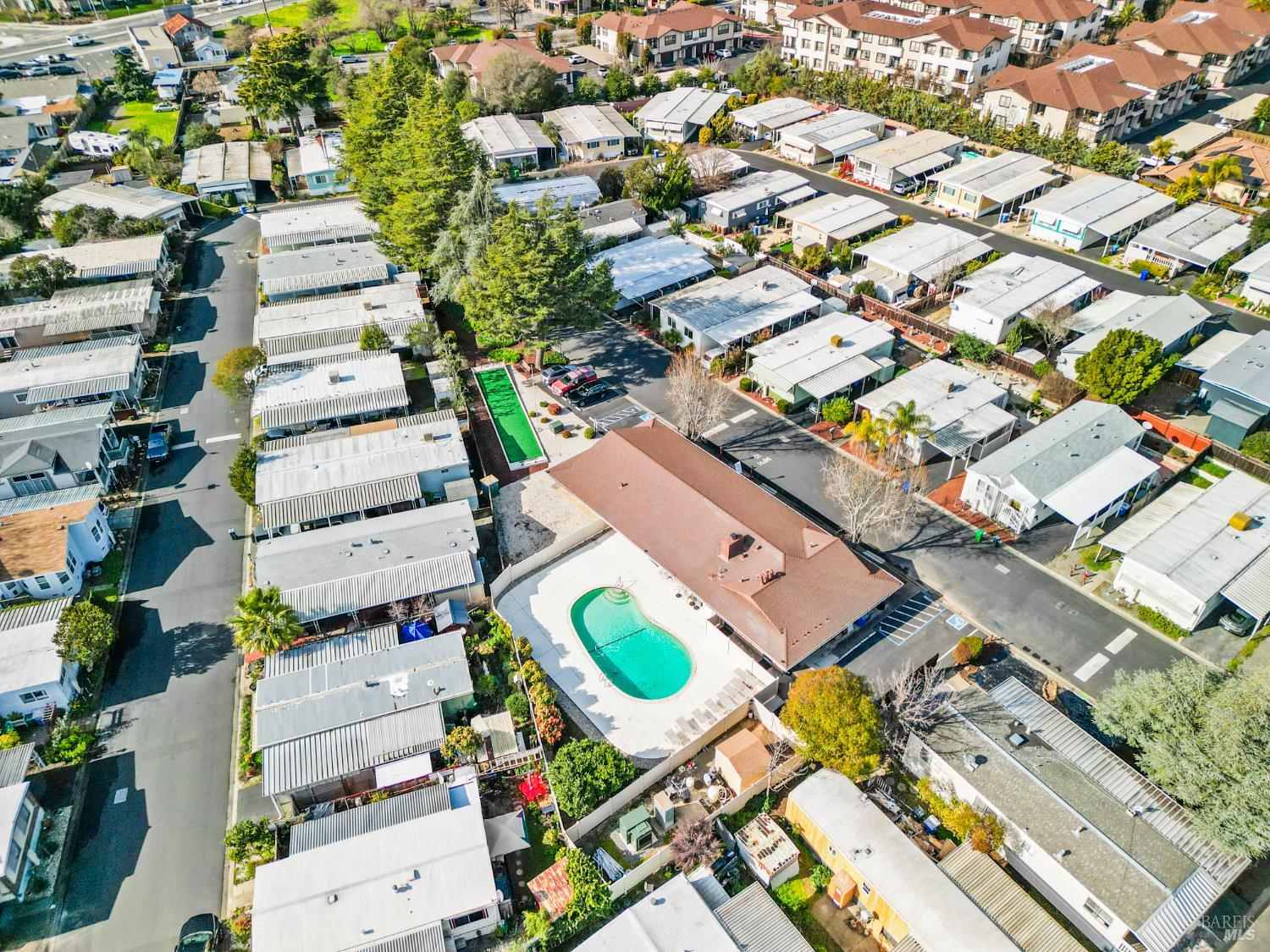 150 Silverado Trail, Unit 40 Napa, CA 94559 - Photo 38 of 40 an aerial view of a city