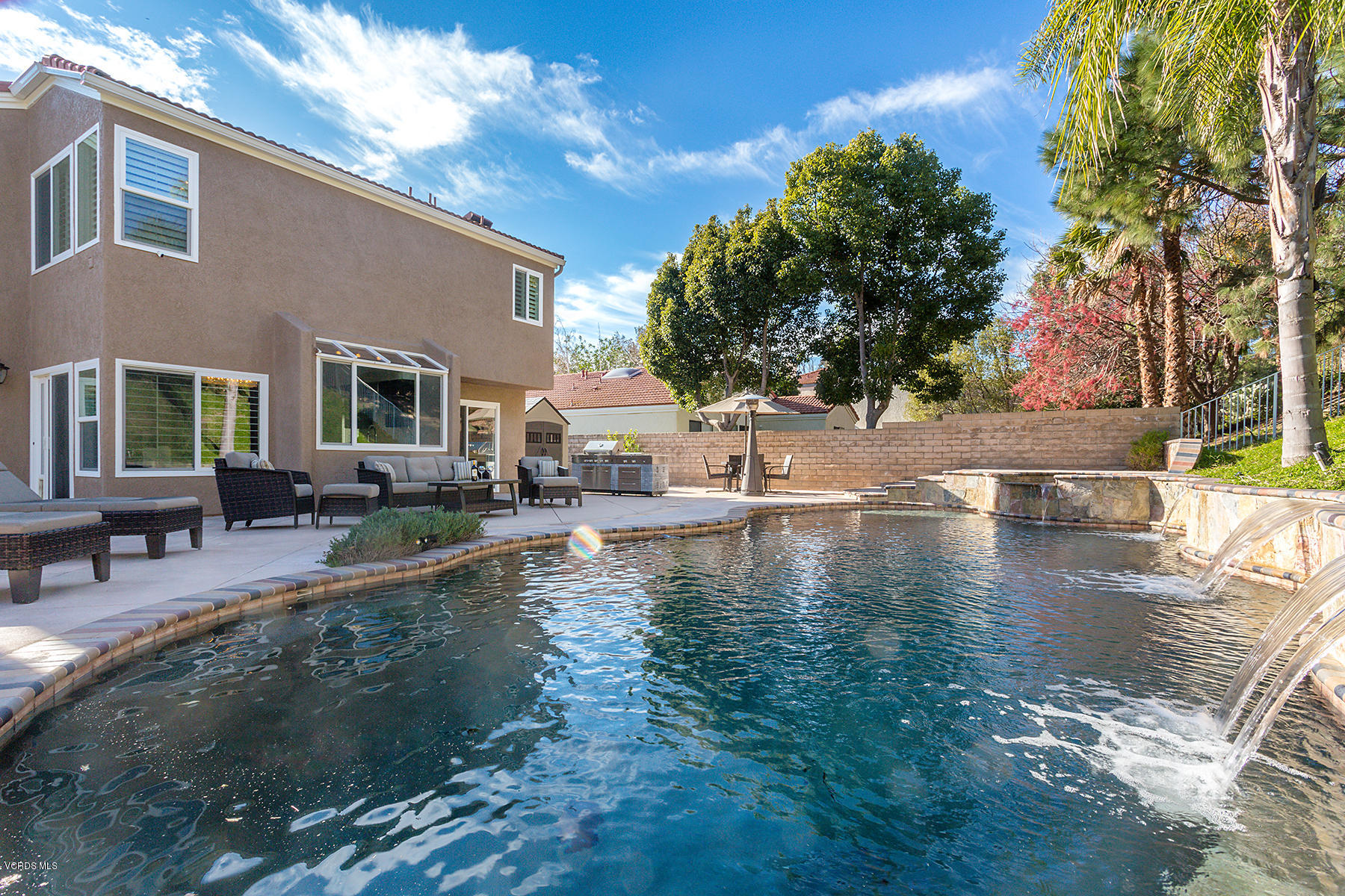15317 Rains Court Moorpark, CA 93021 - Photo 27 of 34 a view of pool with sitting area