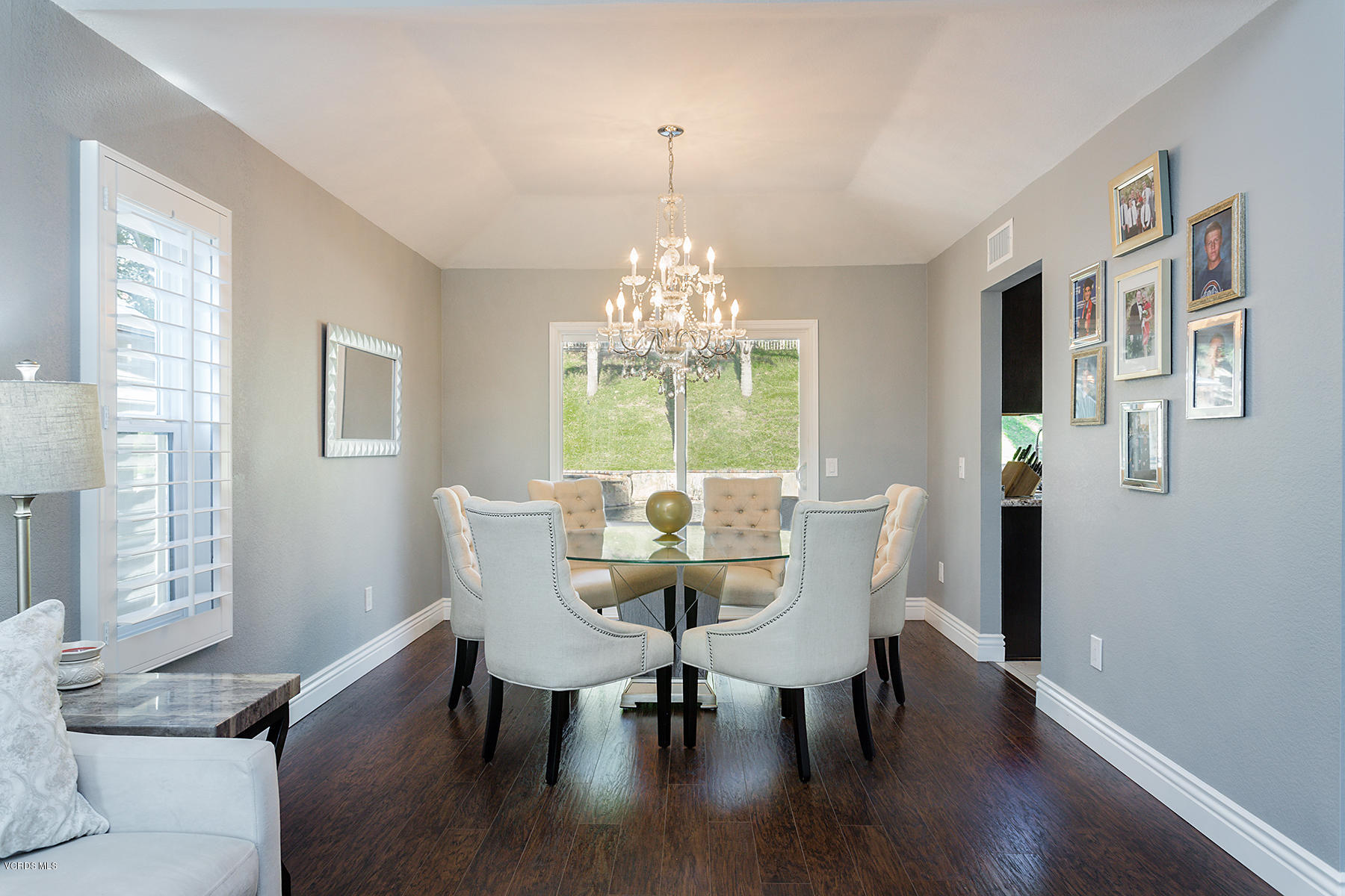 15317 Rains Court Moorpark, CA 93021 - Photo 6 of 34 a view of a dining room with furniture window and wooden floor