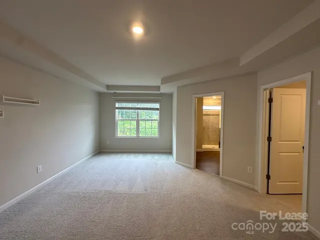 a view of empty room