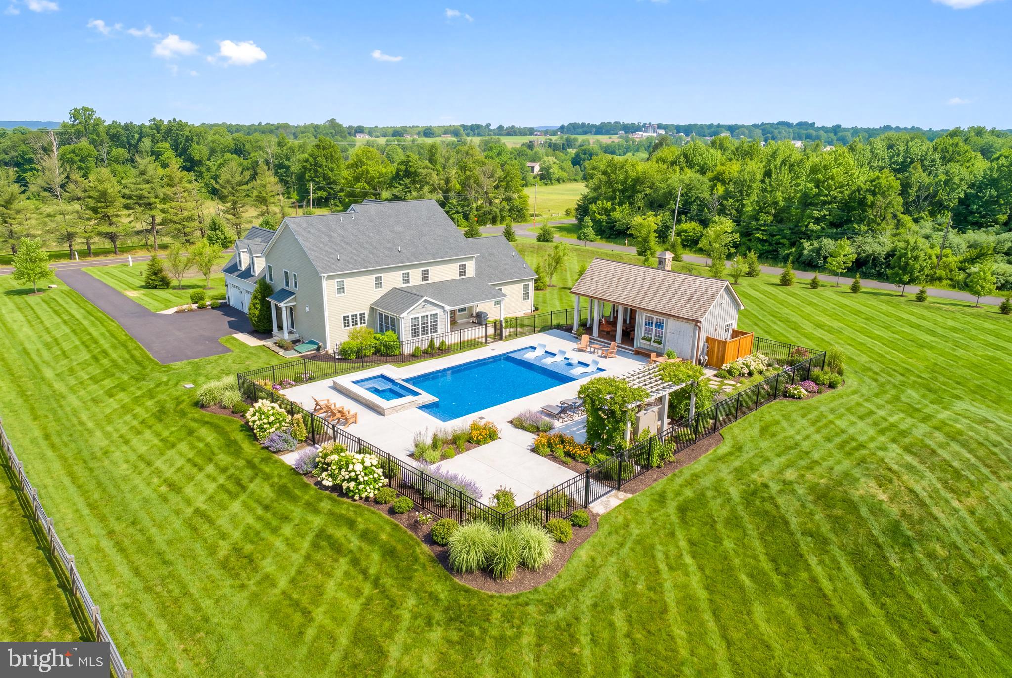1161 Upper Stump Road Chalfont, PA 18914 - Photo 98 of 110 AI Virtual Pool & Hardscape Renderings