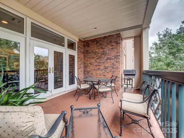 a outdoor space with furniture