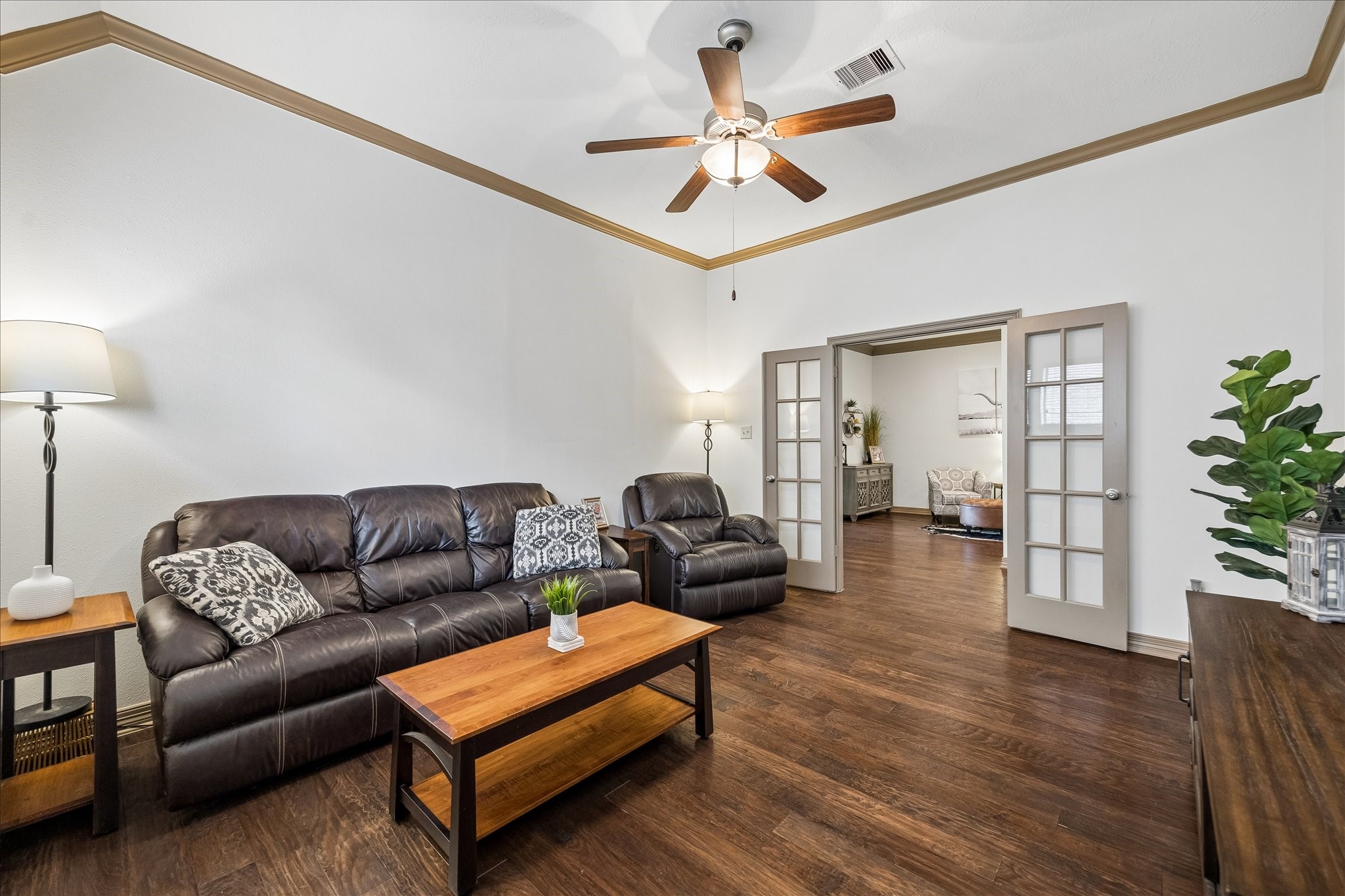 28211 Rippling Brook Lane Fulshear, TX 77441 - Photo 21 of 45 a living room with furniture