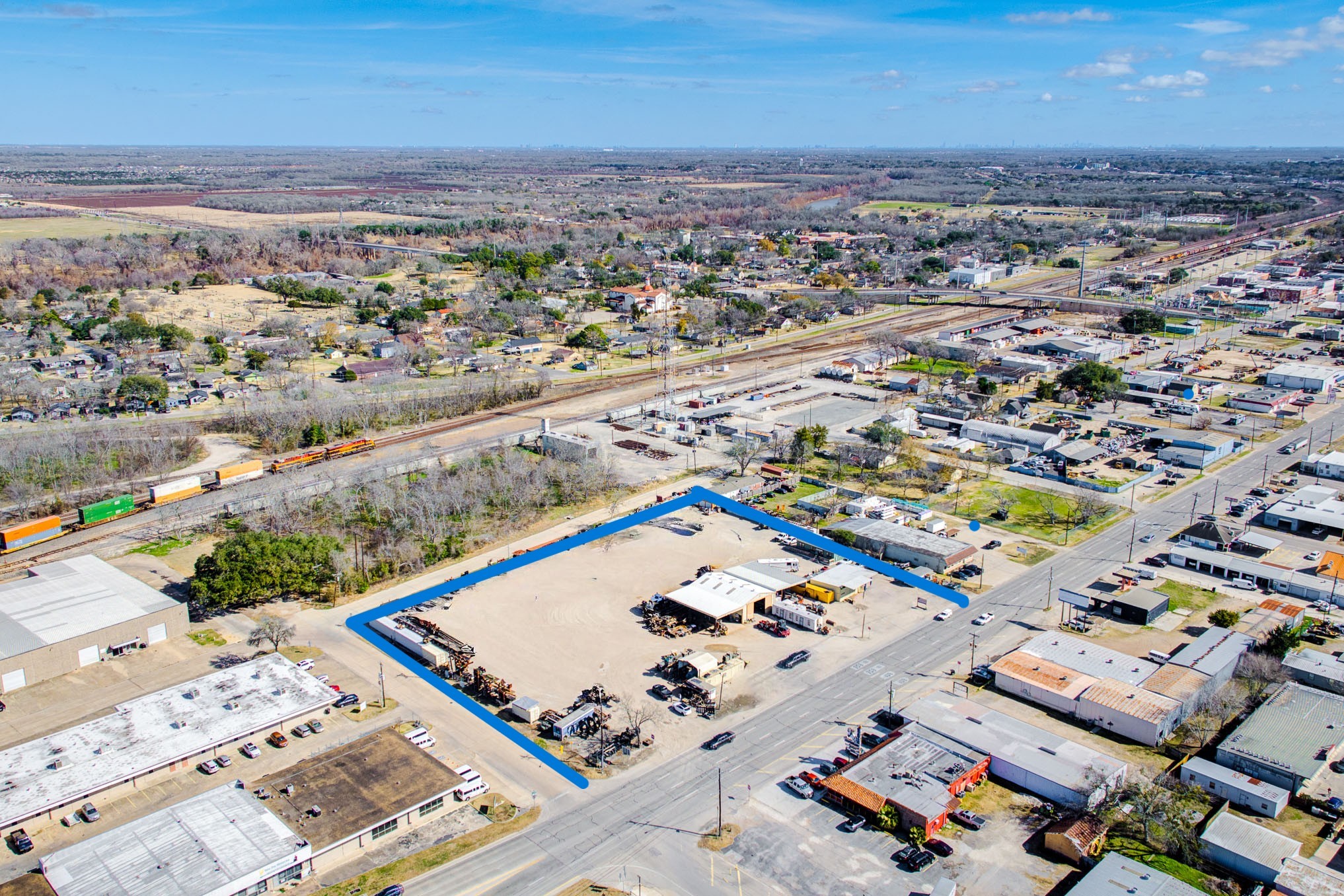 1215 Avenue H Rosenberg, TX 77471 - Photo 3 of 8 an aerial view of a city