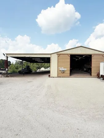 a view of a car garage