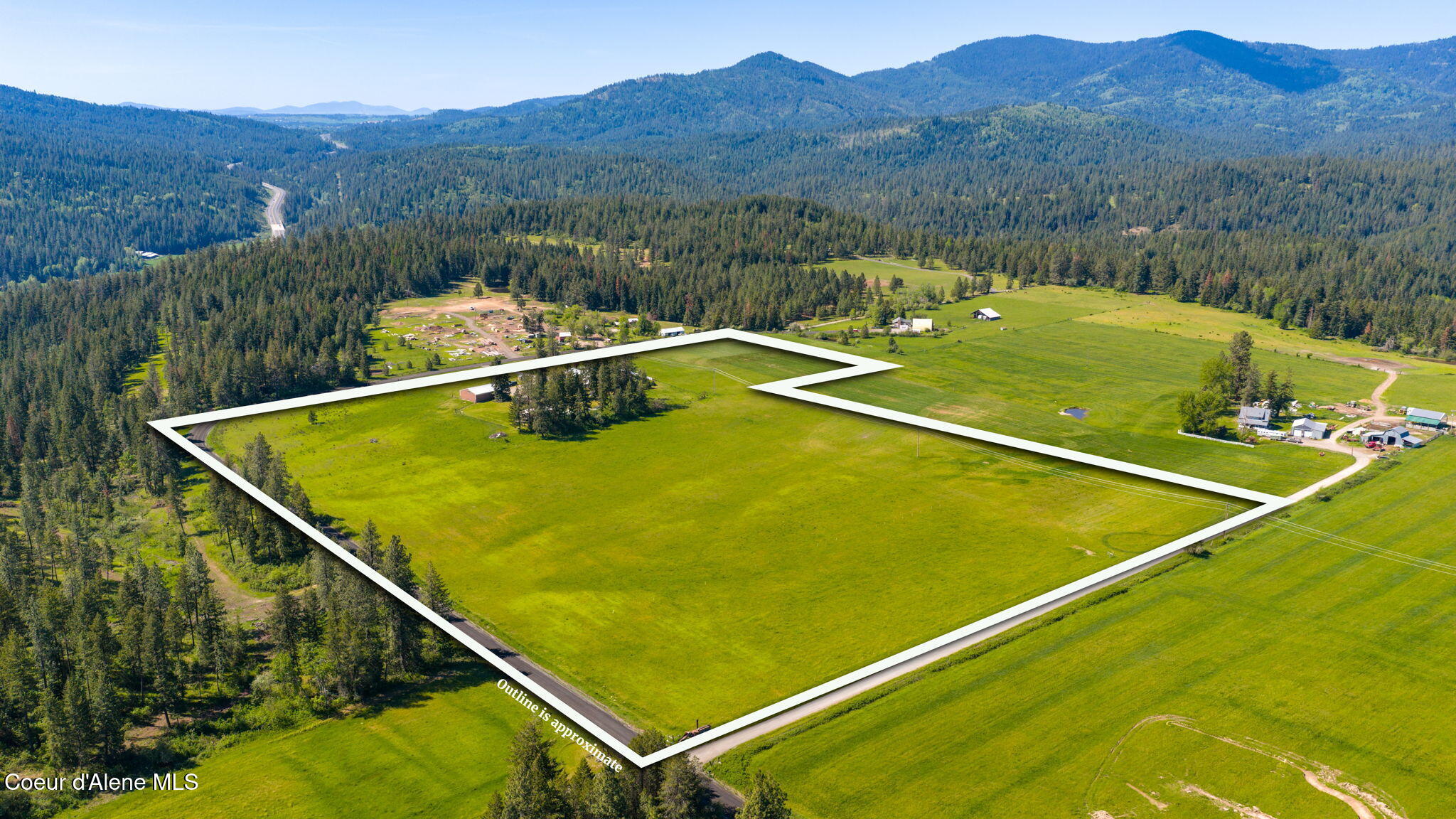 8541 West Carnie Road Coeur D'Alene, ID 83814 - Photo 13 of 65 digital outline