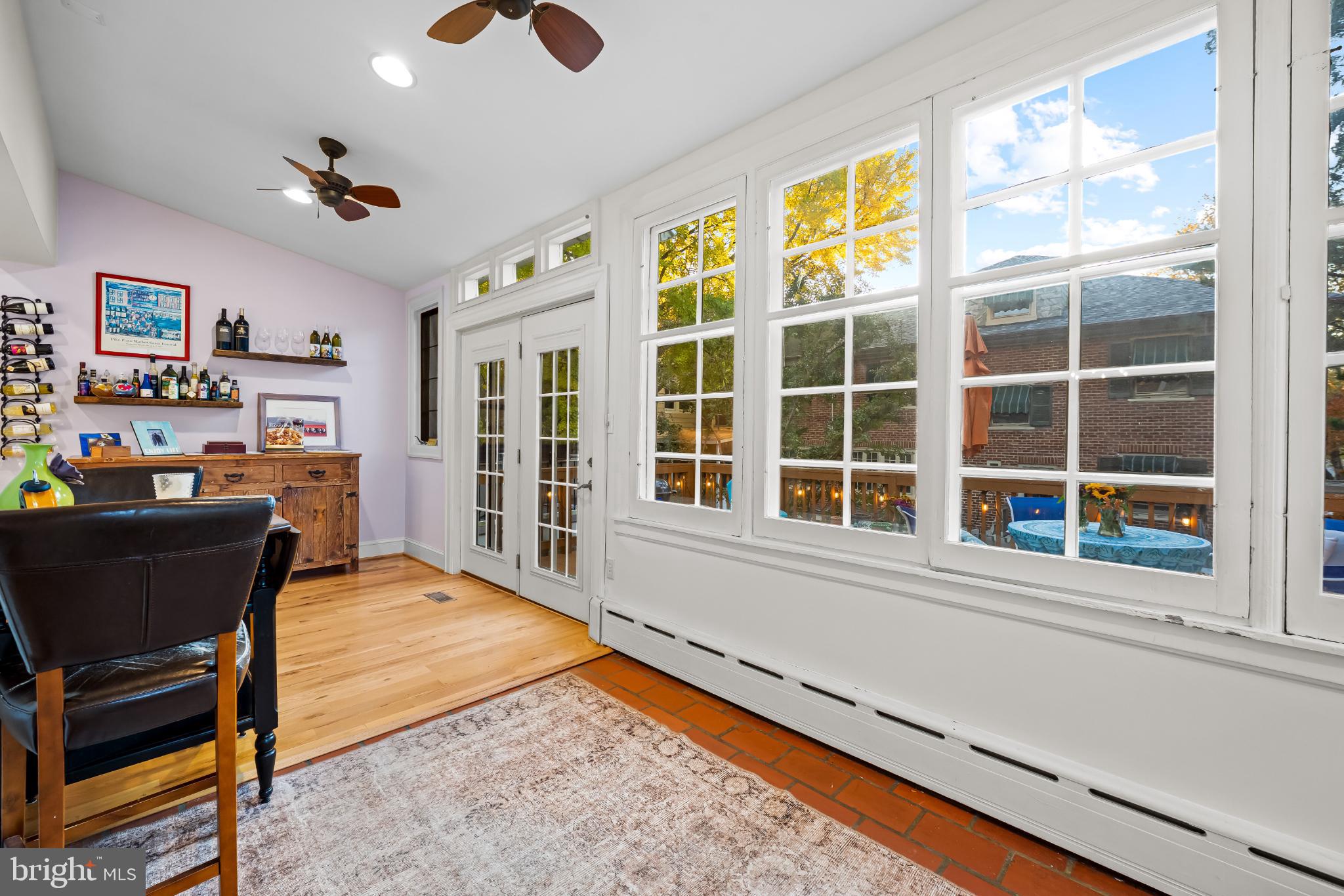 3932 Cloverhill Road Baltimore, MD 21218 - Photo 11 of 43 Bright and Cozy Sunroom off the Kitchen