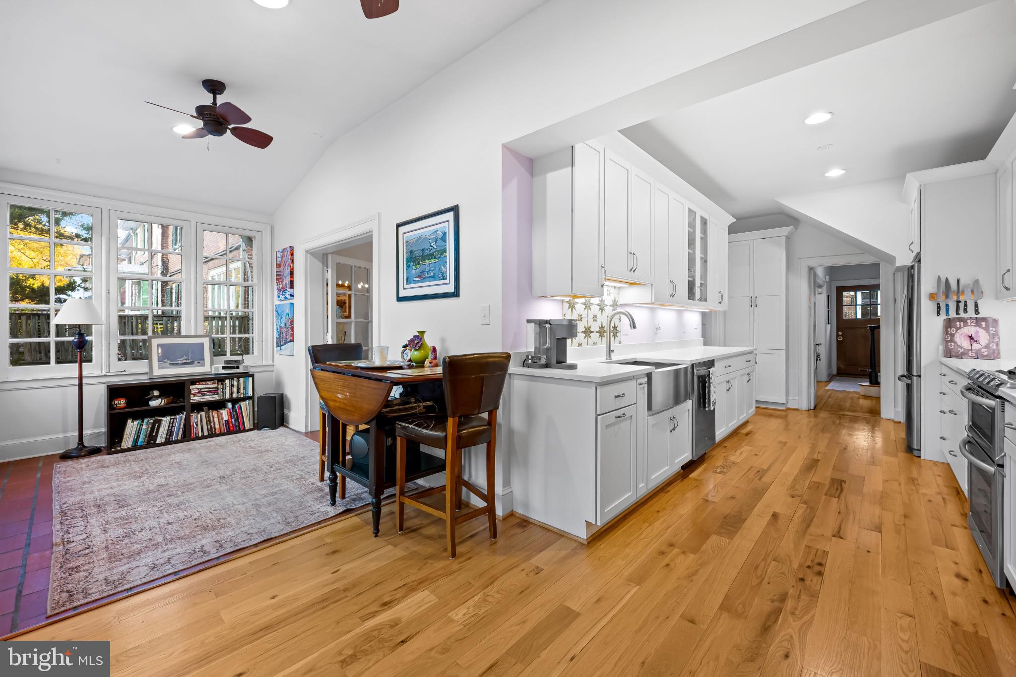 3932 Cloverhill Road Baltimore, MD 21218 - Photo 13 of 43 Sitting Room Adjoins to Wide and Open Kitchen