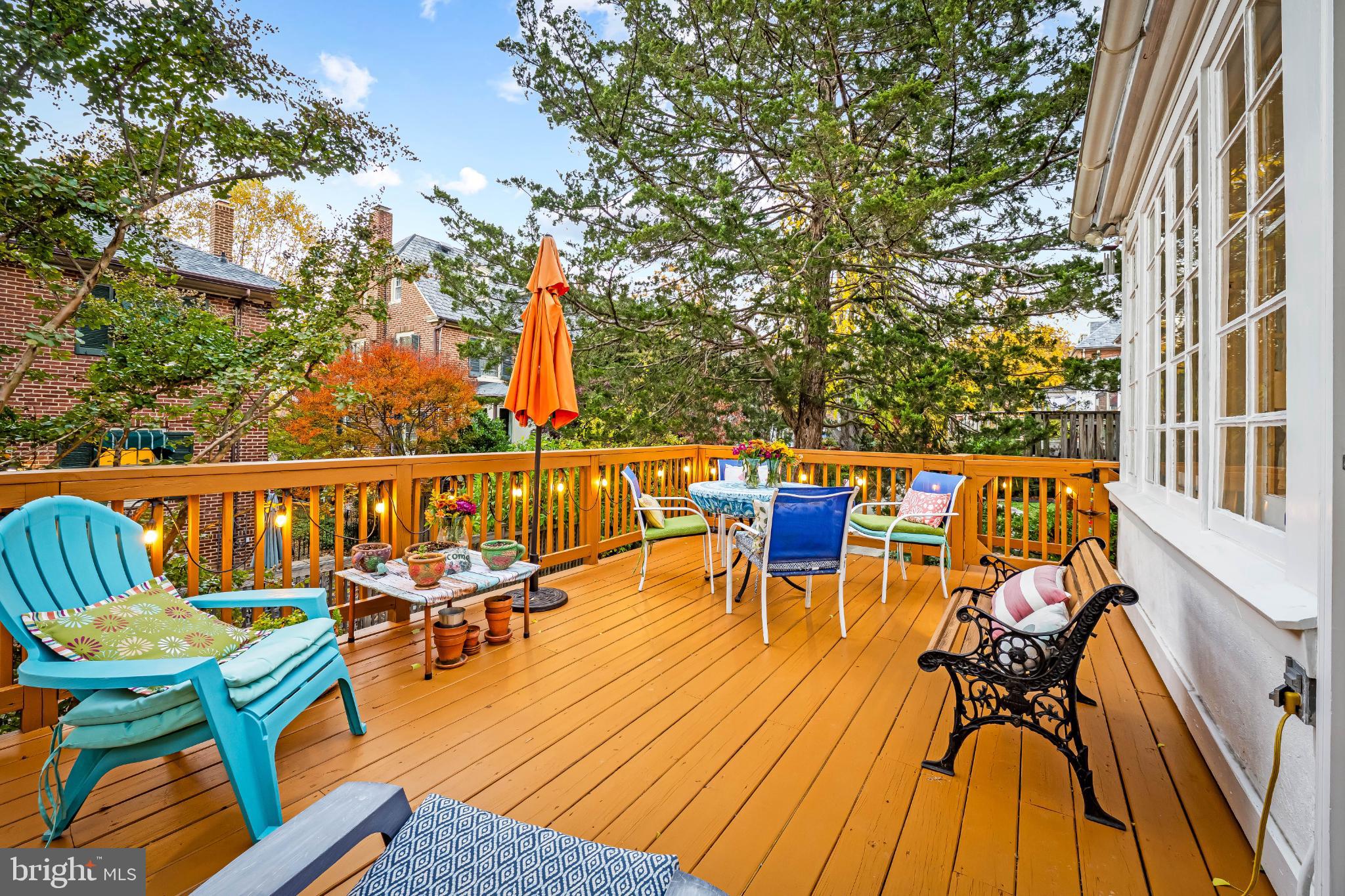 3932 Cloverhill Road Baltimore, MD 21218 - Photo 37 of 43 Large Private Rear Deck