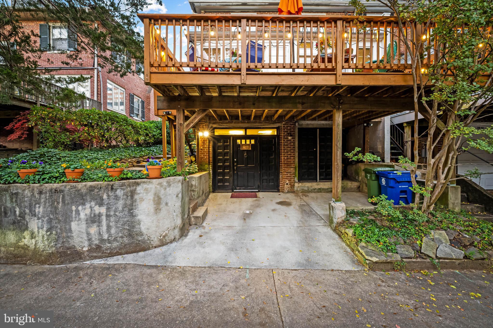 3932 Cloverhill Road Baltimore, MD 21218 - Photo 39 of 43 Rear Under-deck Parking