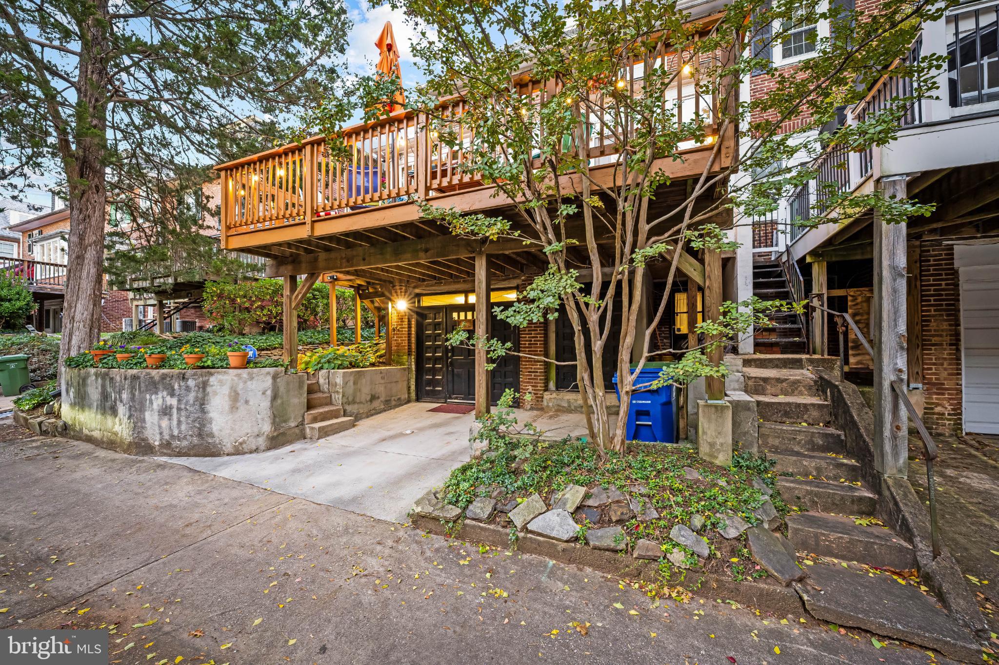 3932 Cloverhill Road Baltimore, MD 21218 - Photo 41 of 43 Beautiful Rear Entry with Stone Path to Front Door
