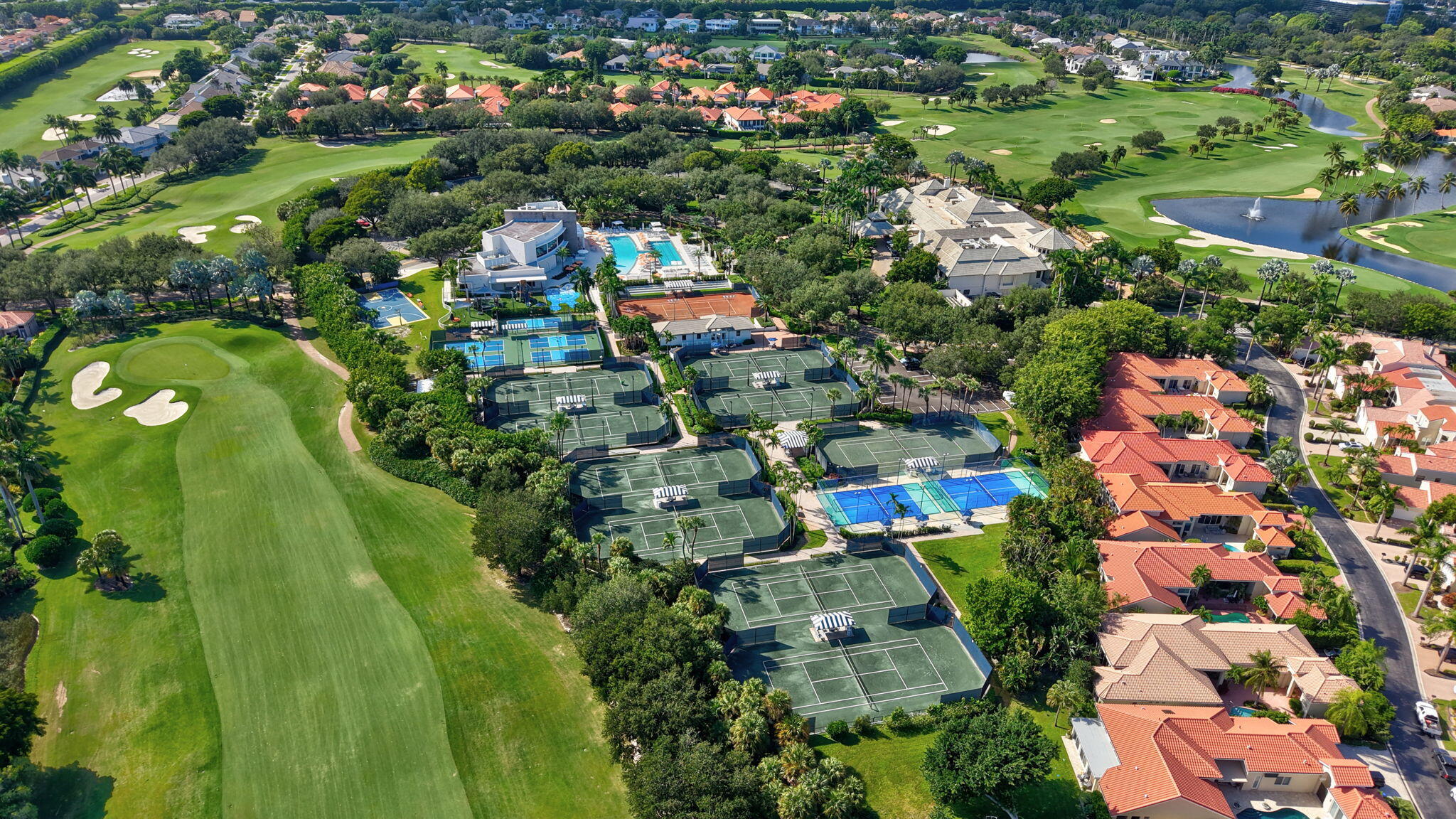 7205 Mandarin Drive Boca Raton, FL 33433 - Photo 71 of 71 an aerial view of residential houses with outdoor space and trees