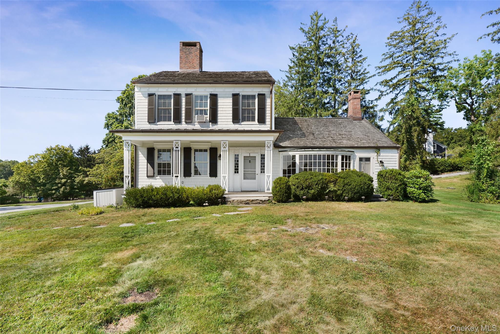 front of house with front porch