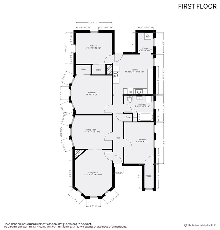 11 Doris Street, Unit 1 Boston, MA 02125 - Photo 17 of 17 a picture of a floor plan