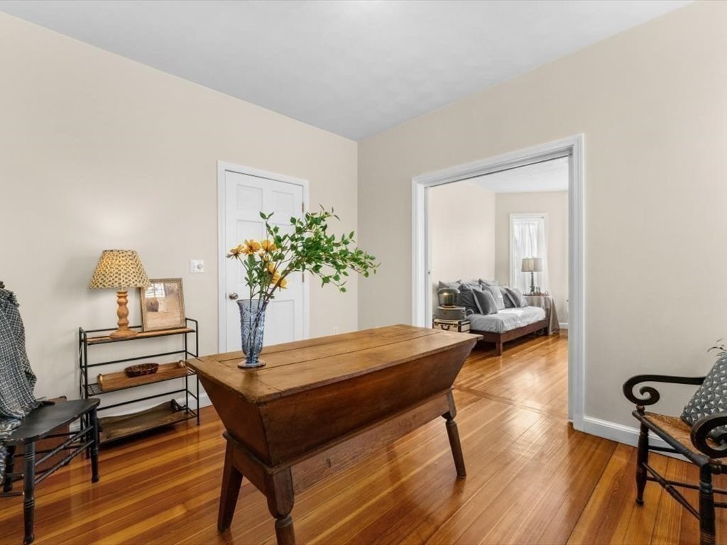 11 Doris Street, Unit 1 Boston, MA 02125 - Photo 8 of 17 a living room with furniture and a wooden floor