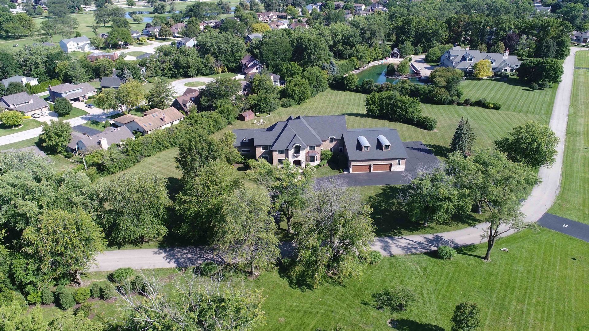 8511 Kearney Road Downers Grove, IL 60516 - Photo 1 of 71 an aerial view of a houses with outdoor space and street view