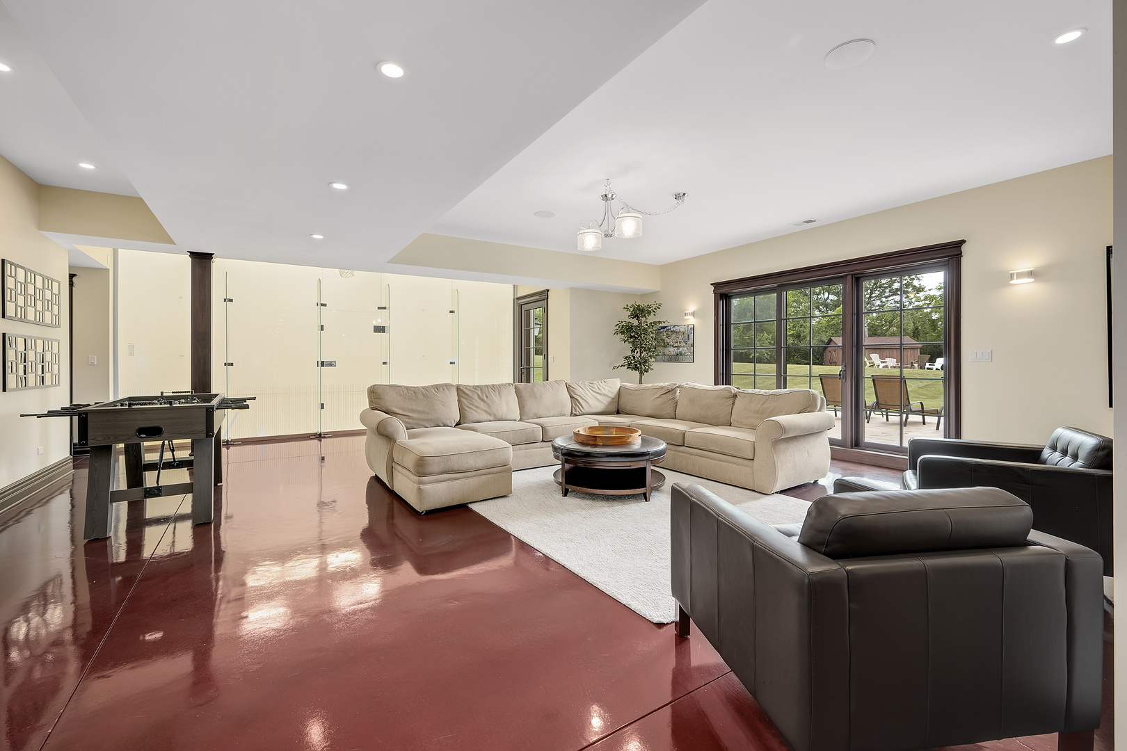 8511 Kearney Road Downers Grove, IL 60516 - Photo 30 of 71 a living room with furniture and large windows