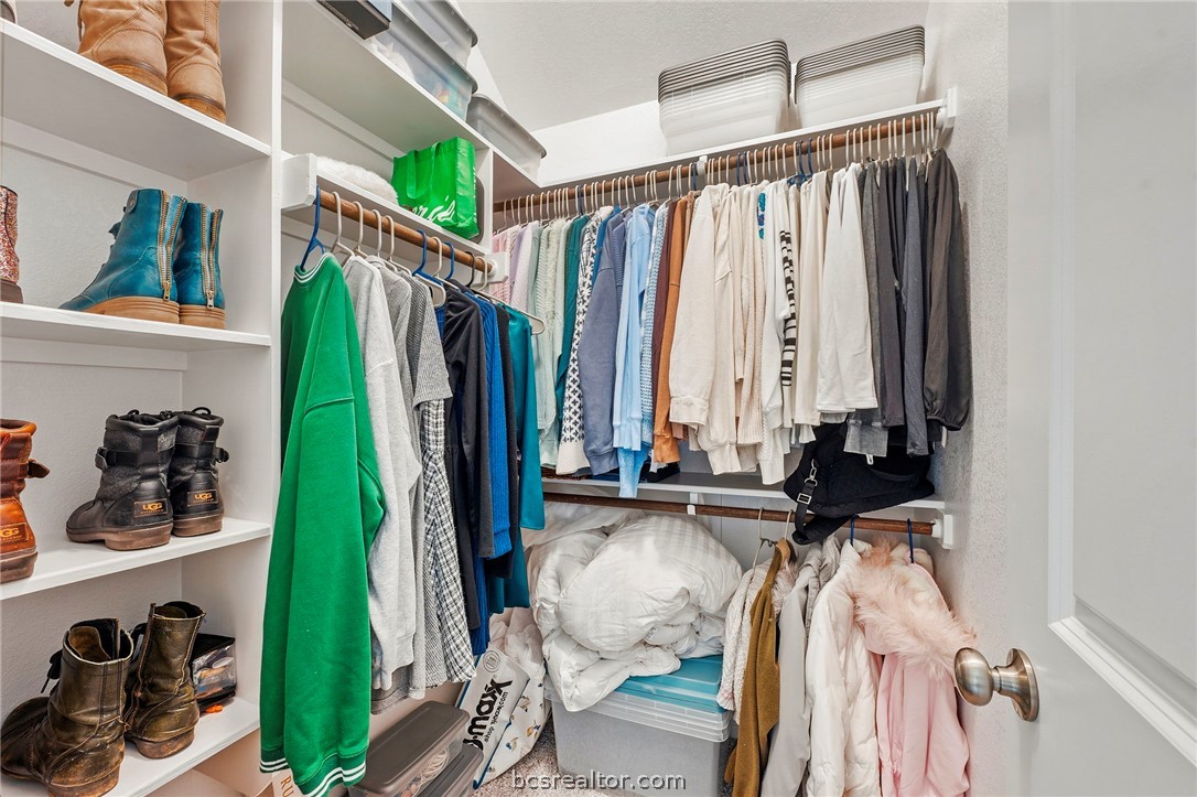 2038 Viva Road Bryan, TX 77807 - Photo 14 of 21 Additional walk-in closet storage designed for convenience and organization.