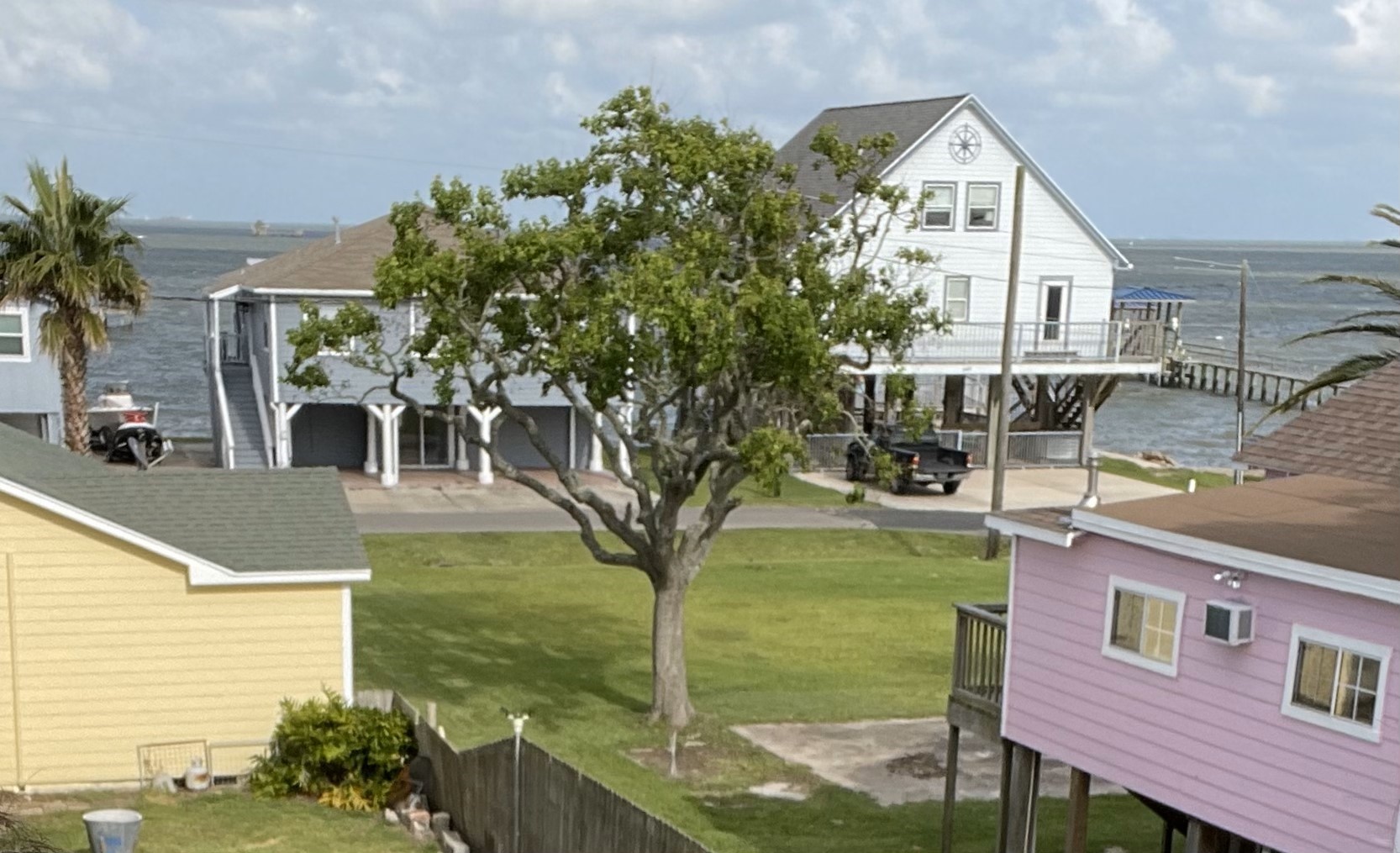 641 4th Street San Leon, TX 77539 - Photo 41 of 44 View from the balcony
