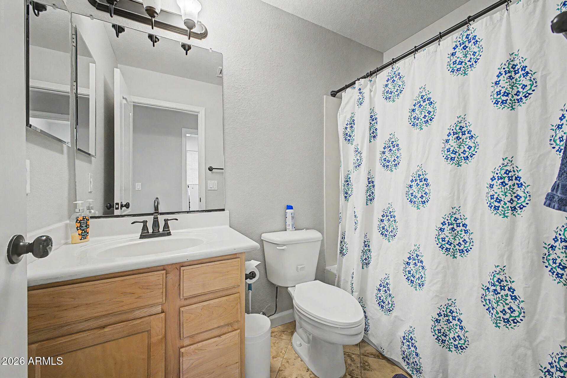 1306 East Erie Street Gilbert, AZ 85295 - Photo 41 of 62 a bathroom with a sink and a mirror