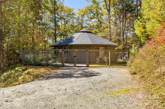 a view of outdoor space with seating area