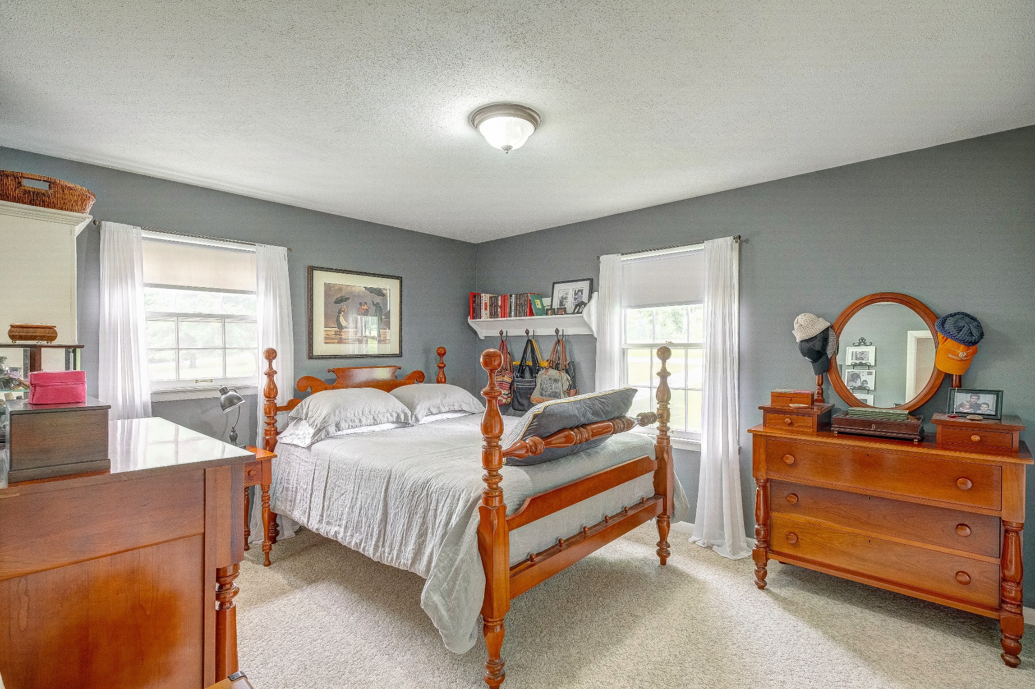 908 Fall River Road Lawrenceburg, TN 38464 - Photo 13 of 22 a bedroom with a bed and a tv