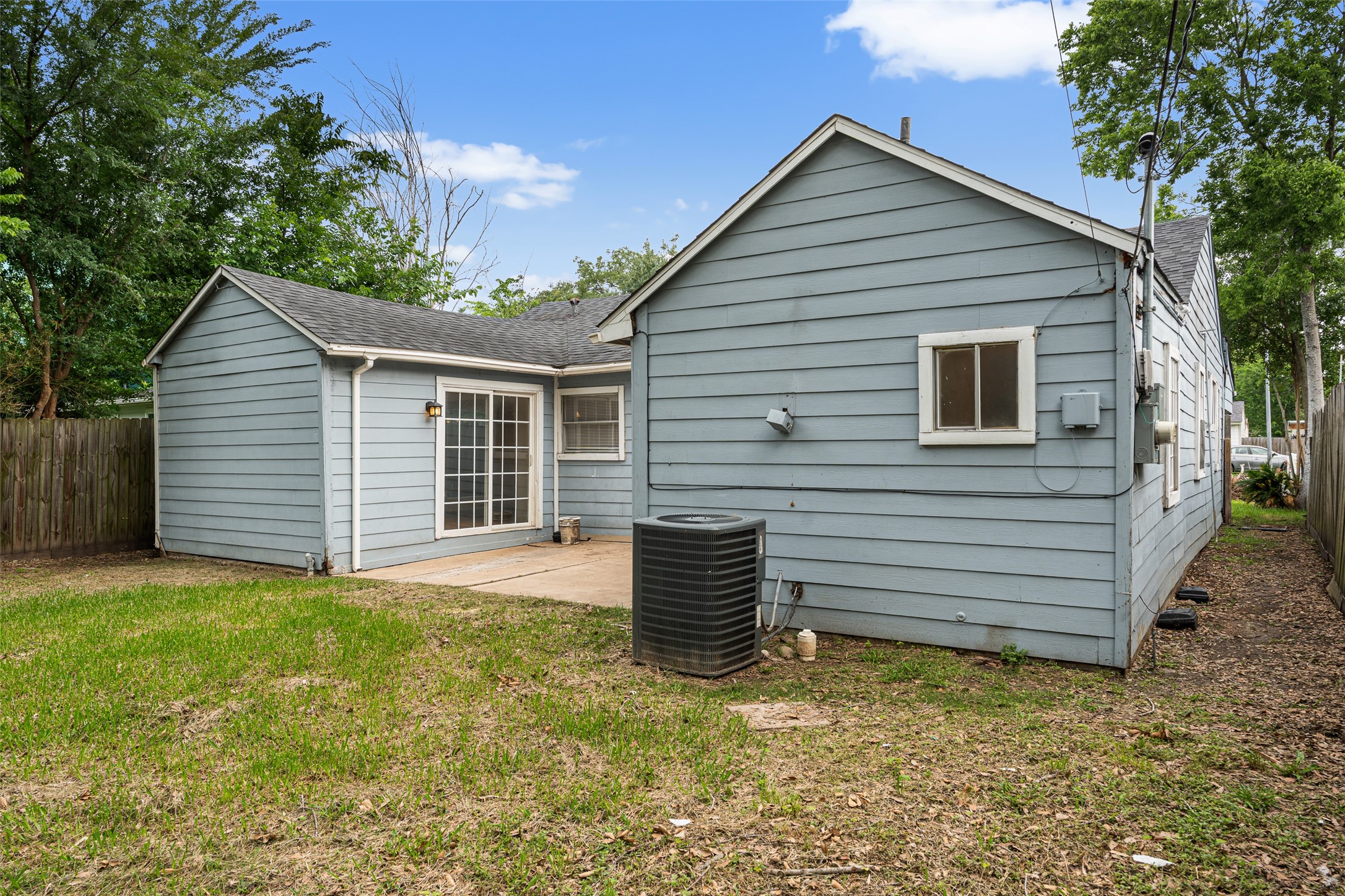 9005 Gabriel Street Houston, TX 77063 - Photo 19 of 21 a view of a house with a yard