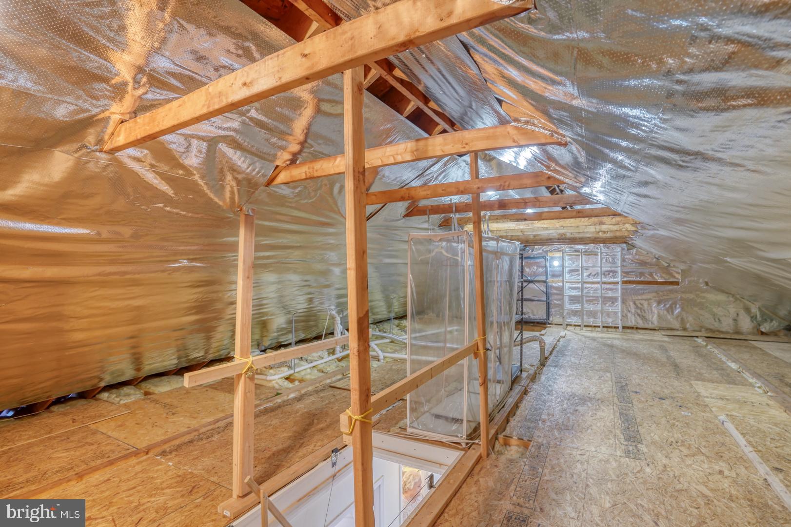 94 North Hunter Forge Road Newark, DE 19713 - Photo 27 of 35 Floored Attic with Heat reducing wrap
