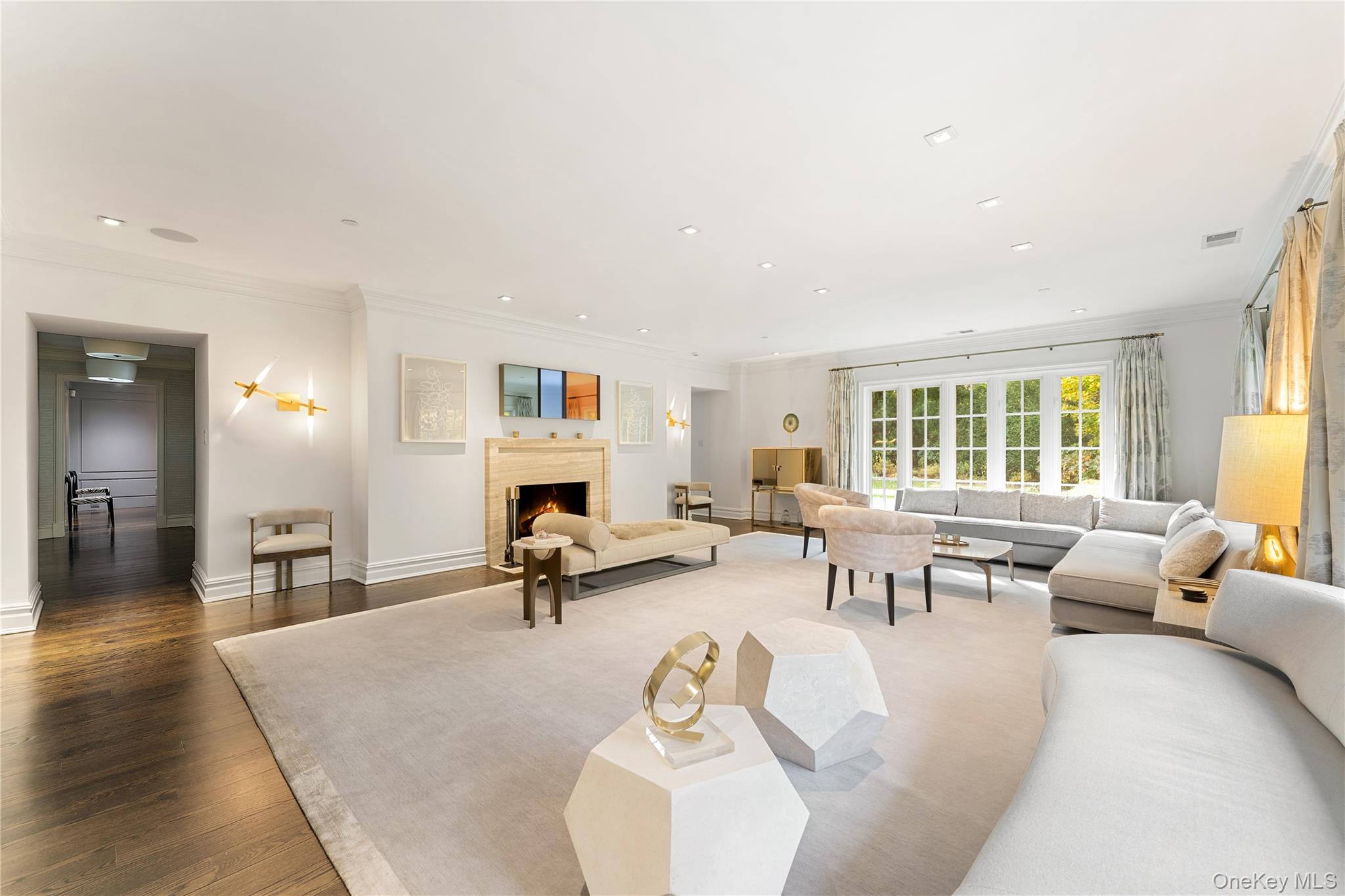 8 Richbell Road Scarsdale, NY 10583 - Photo 22 of 45 a living room with furniture and a large window