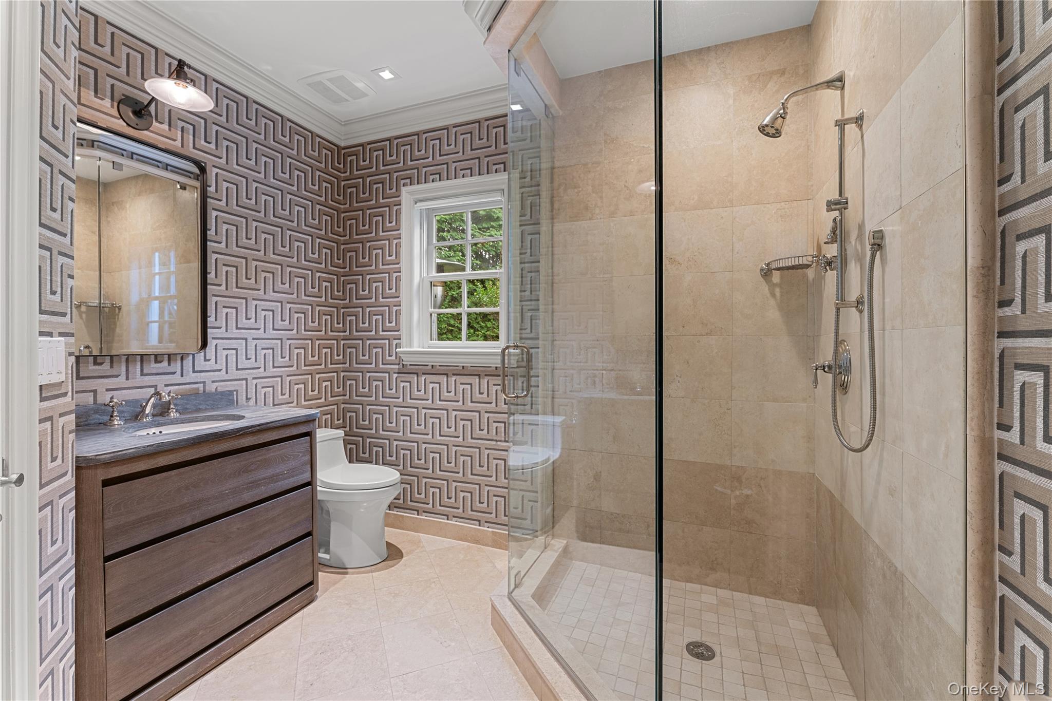 8 Richbell Road Scarsdale, NY 10583 - Photo 25 of 45 a bathroom with a toilet sink and shower