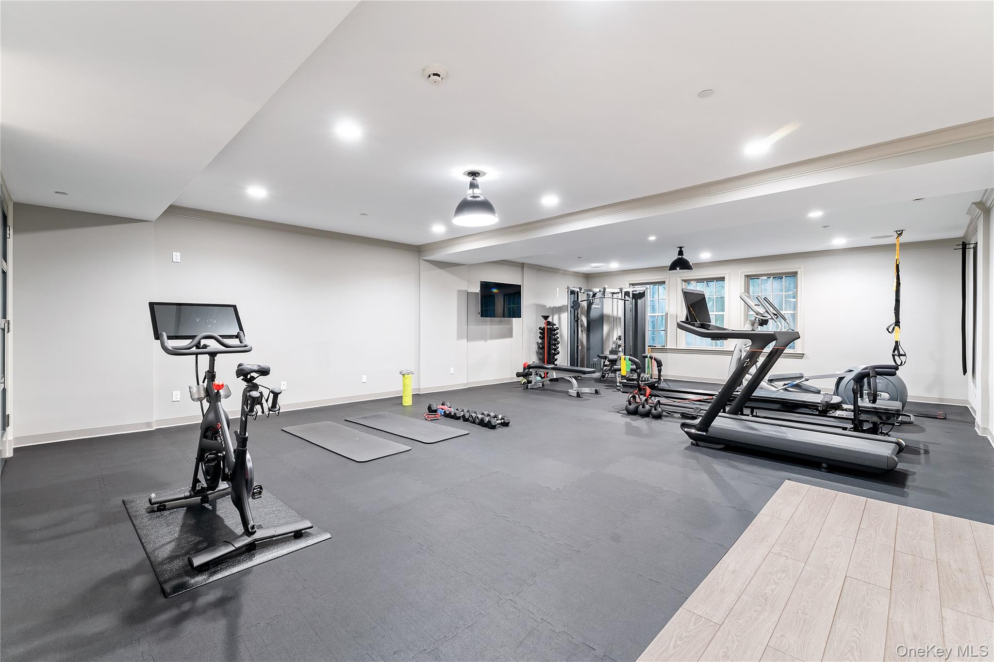 8 Richbell Road Scarsdale, NY 10583 - Photo 40 of 45 a view of a room with gym equipment