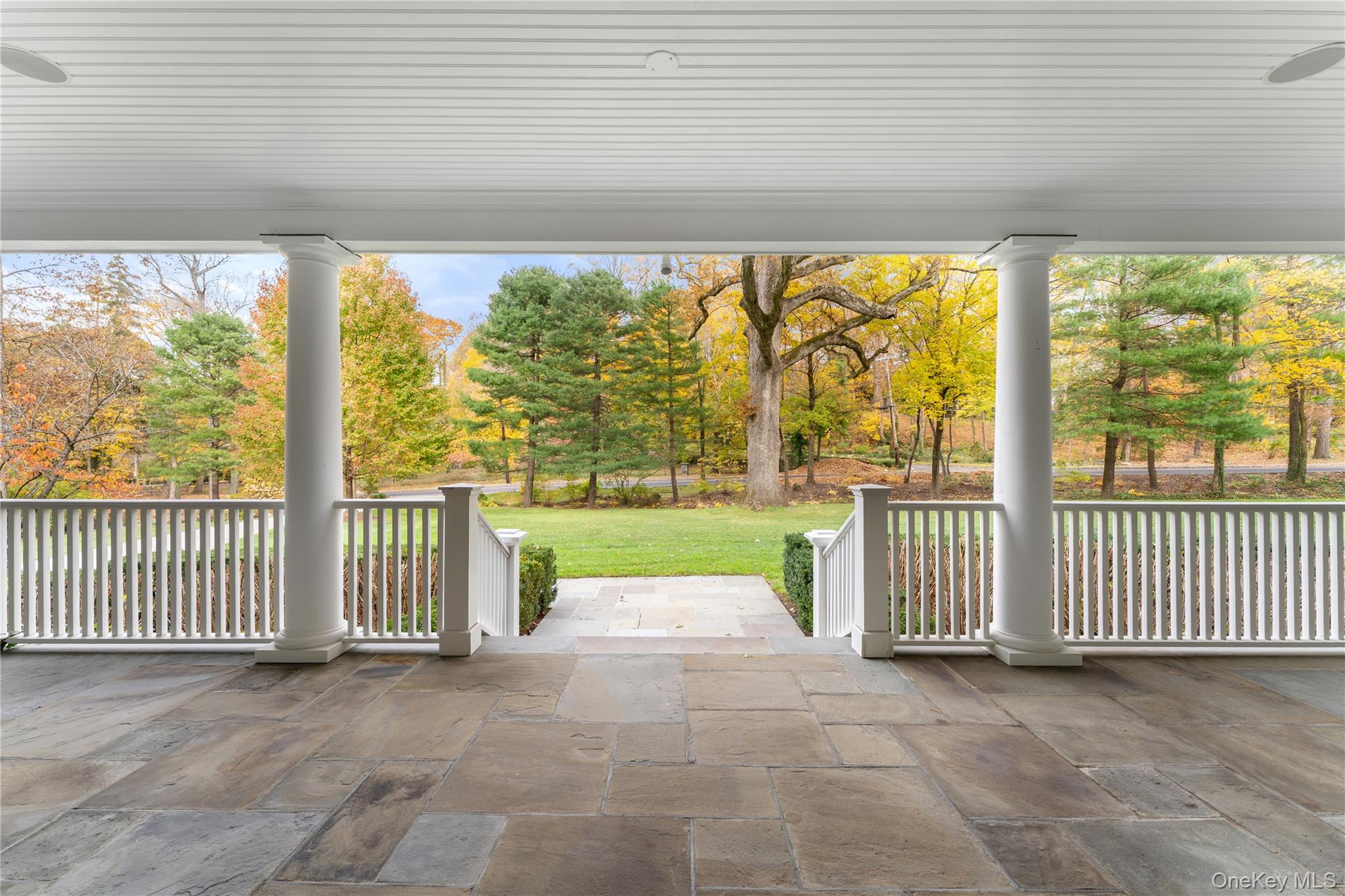 8 Richbell Road Scarsdale, NY 10583 - Photo 4 of 45 a view of porch with a floor to ceiling window and outside view