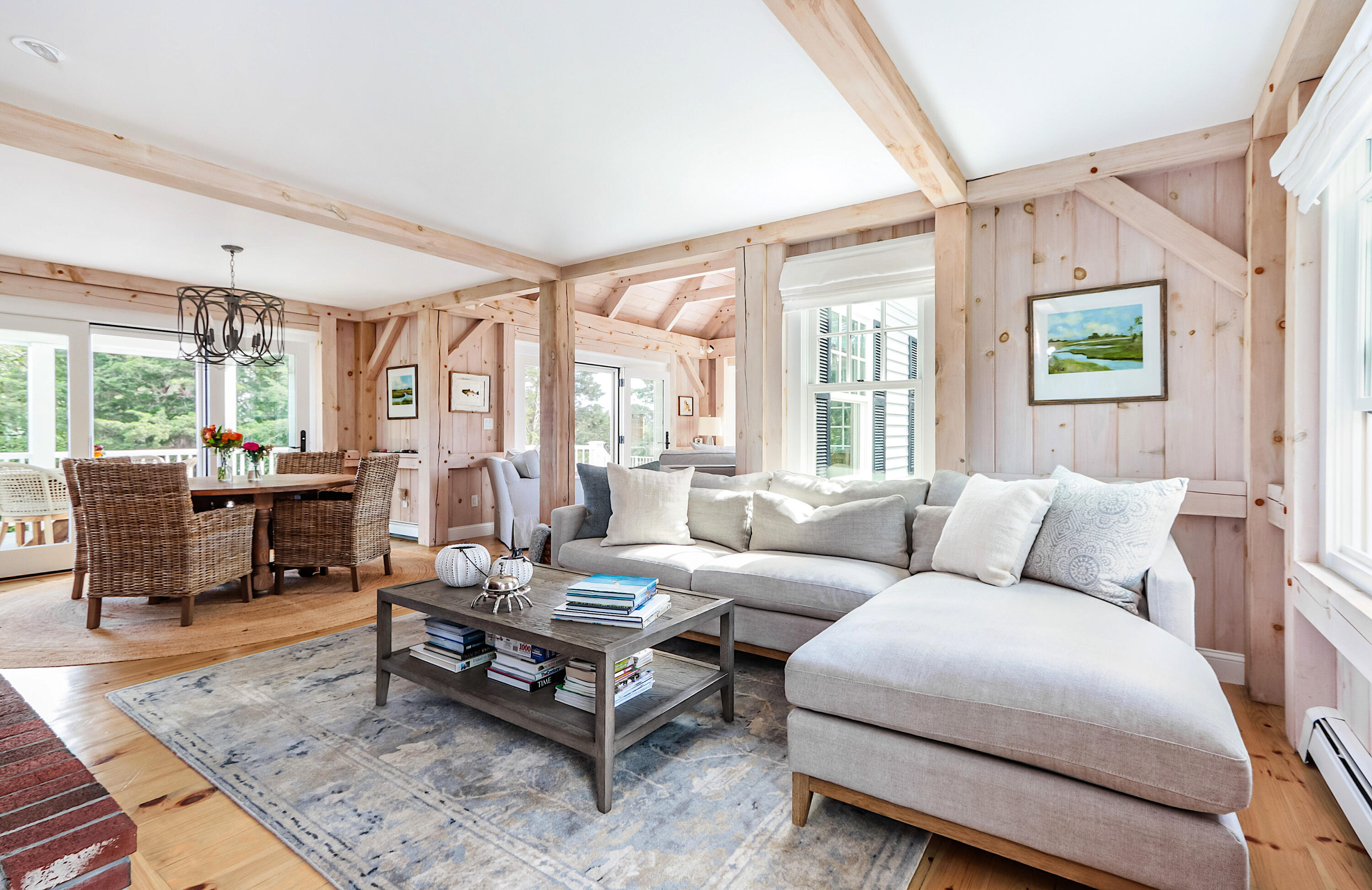 330 Sandy Neck Road West Barnstable, MA 02668 - Photo 44 of 45 a living room with furniture and a large window