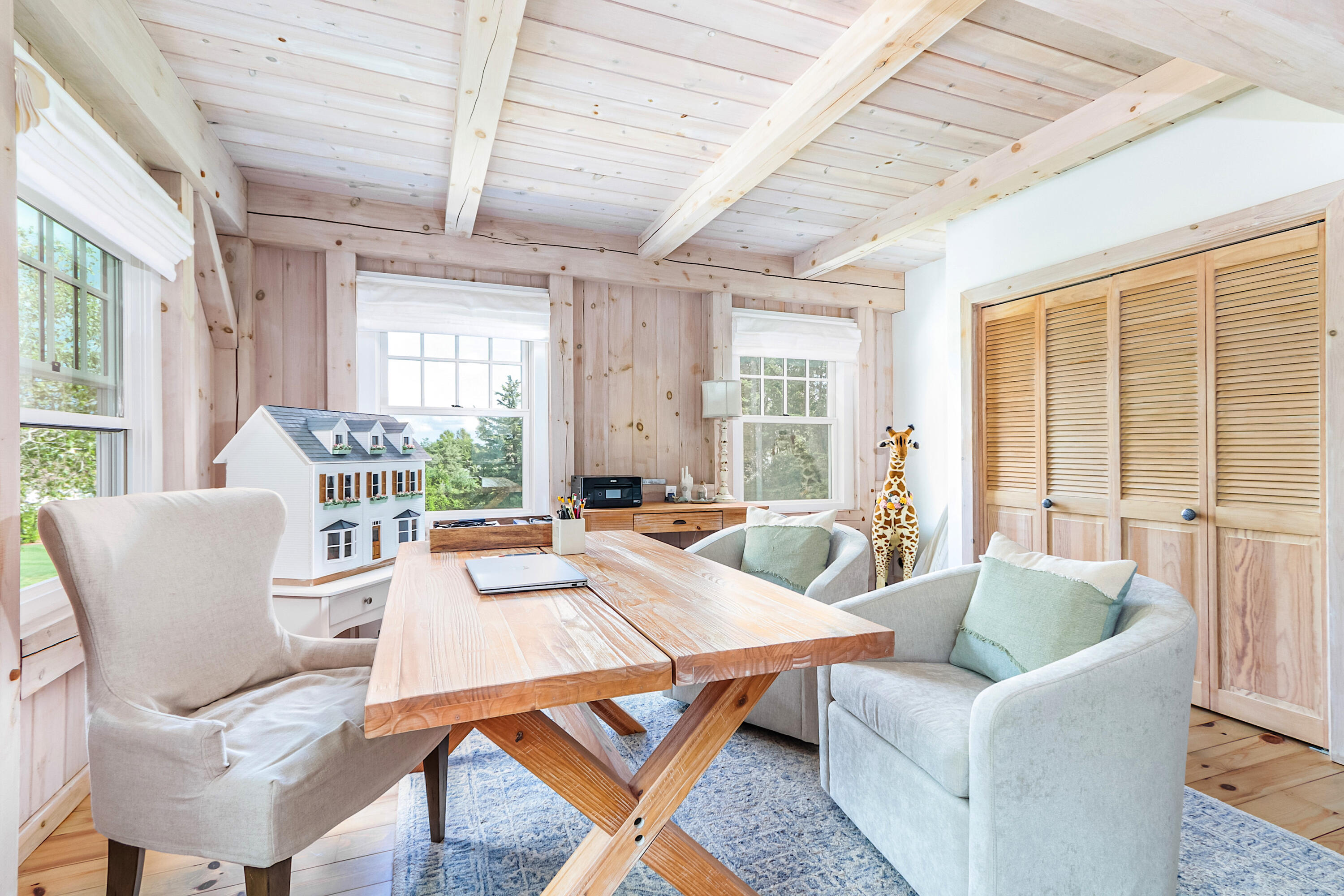 330 Sandy Neck Road West Barnstable, MA 02668 - Photo 18 of 45 a living room with furniture and a large window