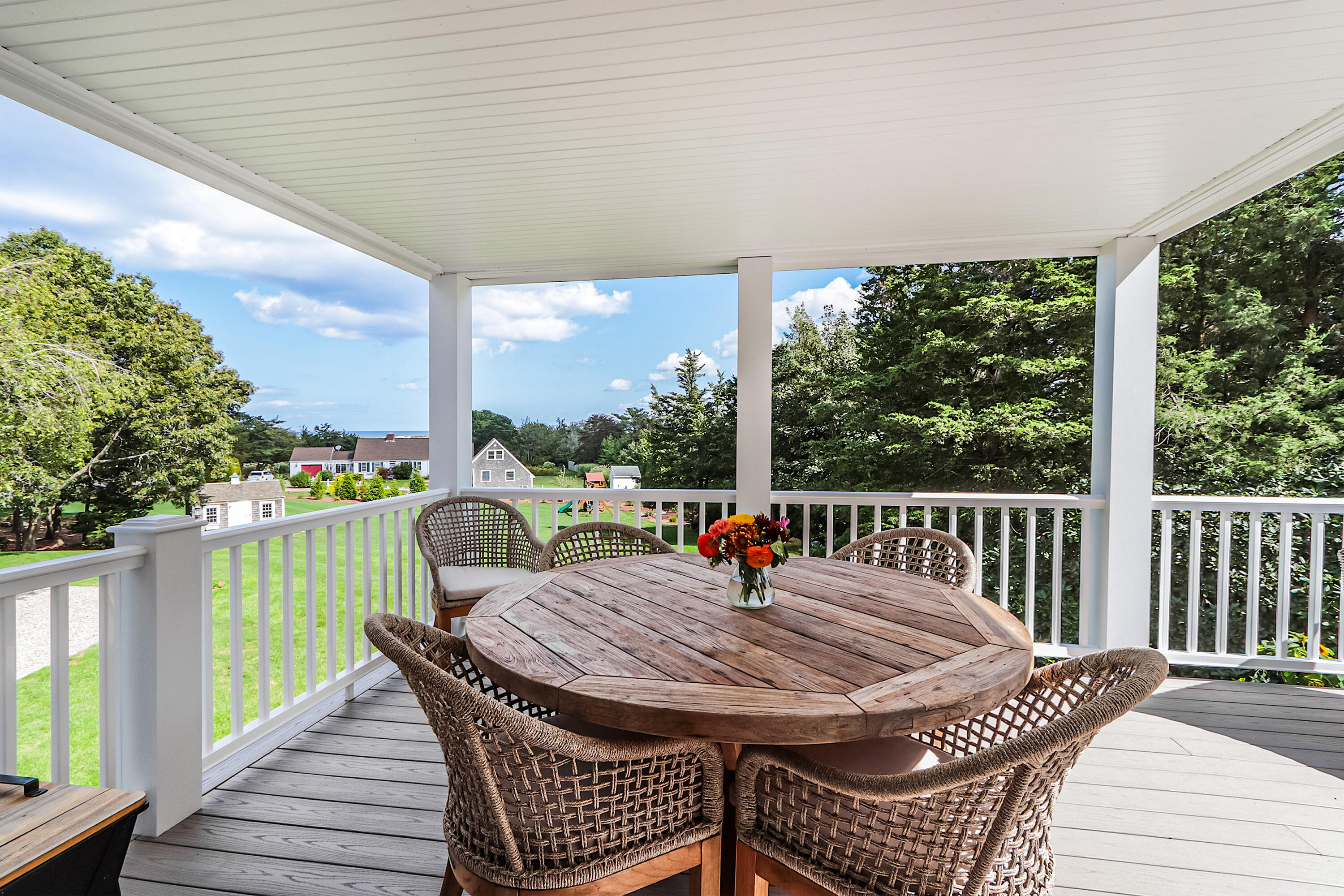 330 Sandy Neck Road West Barnstable, MA 02668 - Photo 31 of 45 a view of a patio on the roof deck