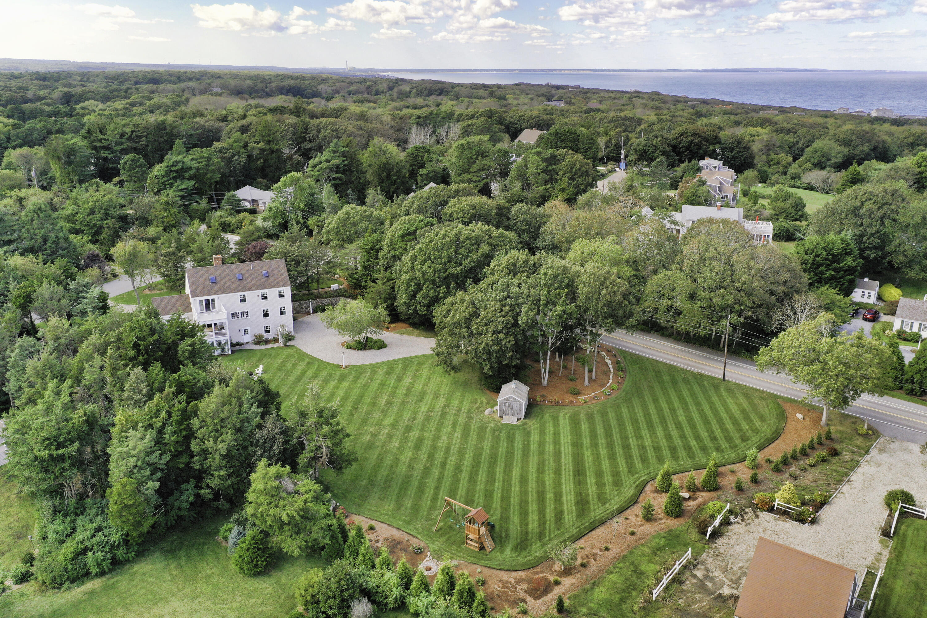 330 Sandy Neck Road West Barnstable, MA 02668 - Photo 39 of 45 an aerial view of a house