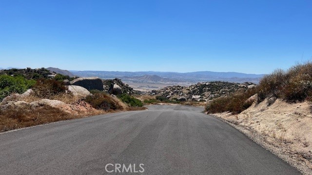 23771 Tapatia Road Homeland, CA 92548 - Photo 4 of 15 a view of a road from a yard