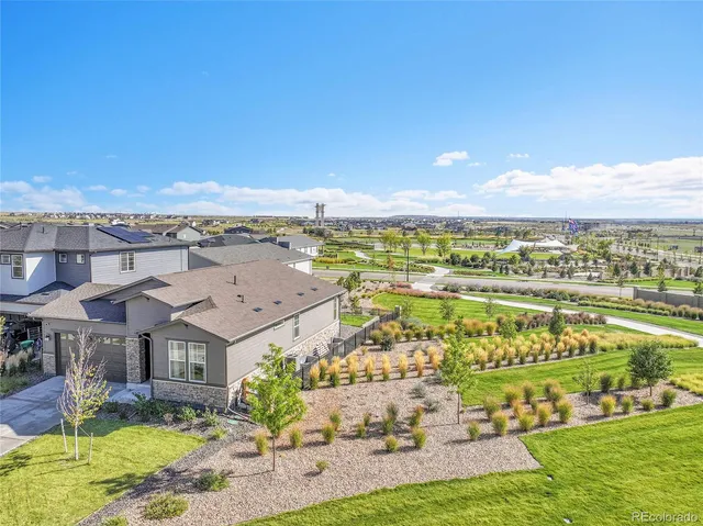 a view of a city with an ocean view