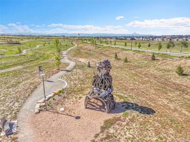 a view of a water and a mountain view