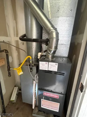 a room with gym equipment