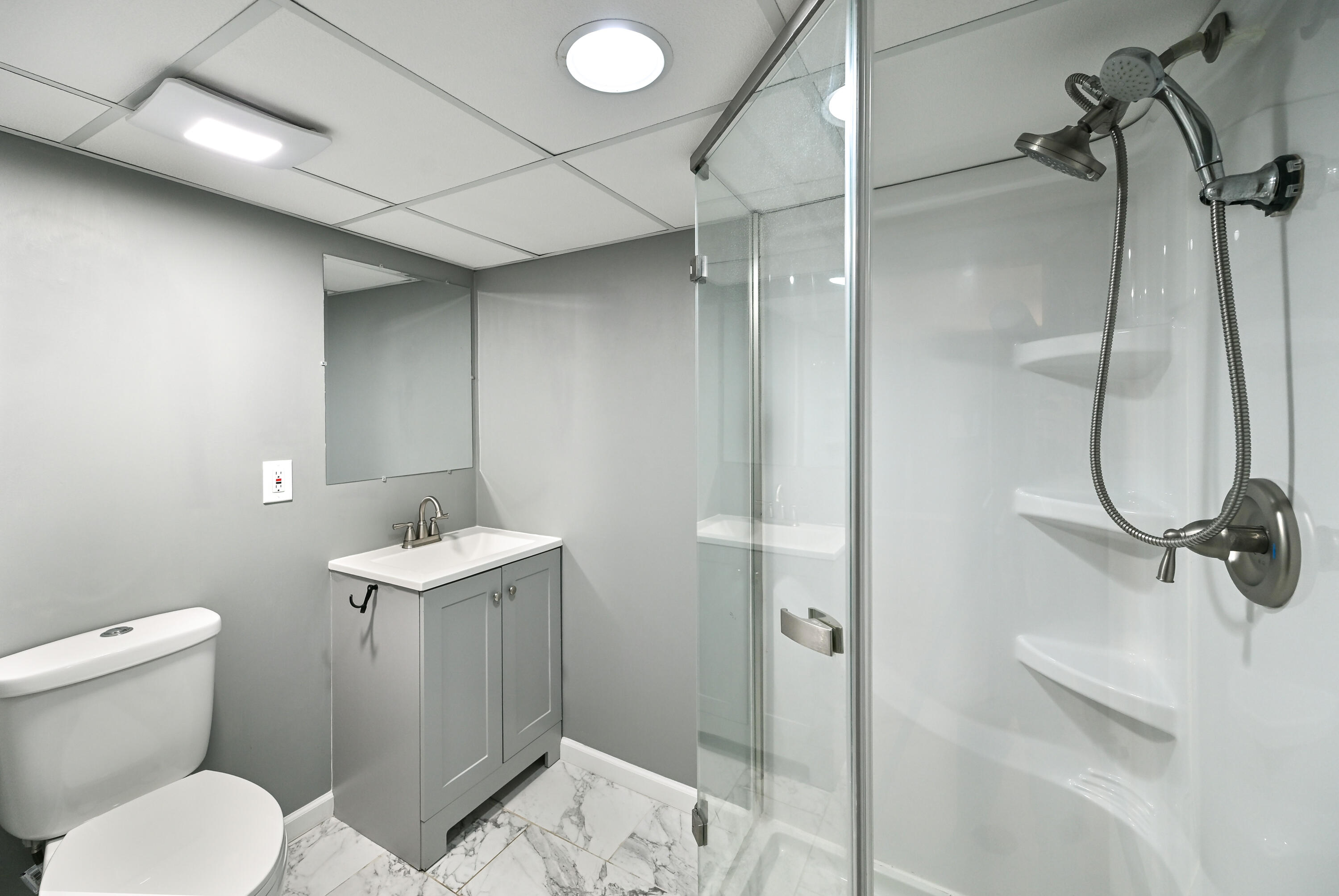 13640 West Burleigh Road Brookfield, WI 53005 - Photo 28 of 40 Awesome Lower Level Full Bath