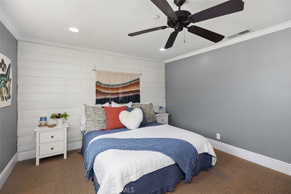 2818 Via Blanco San Clemente, CA 92673 - Photo 28 of 45 a bedroom with a bed and a closet