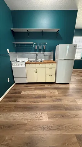 a utility room with a washer and dryer
