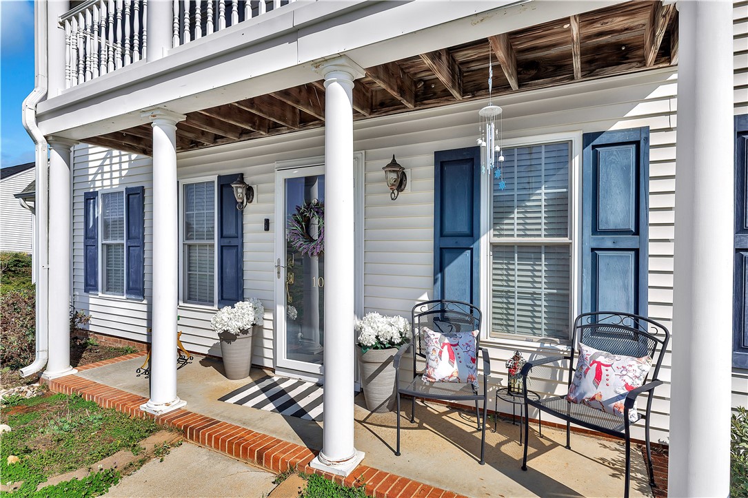 108 Grindstone Way Anderson, SC 29625 - Photo 4 of 30 This charming home offers a welcoming facade with a cozy porch, perfect for enjoying quiet moments.