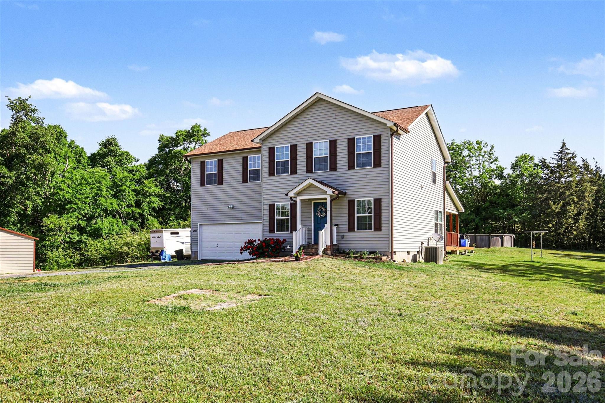 3401 State Rd S-46-76 Sharon, SC 29742 - Photo 43 of 44 a front view of a house with a yard