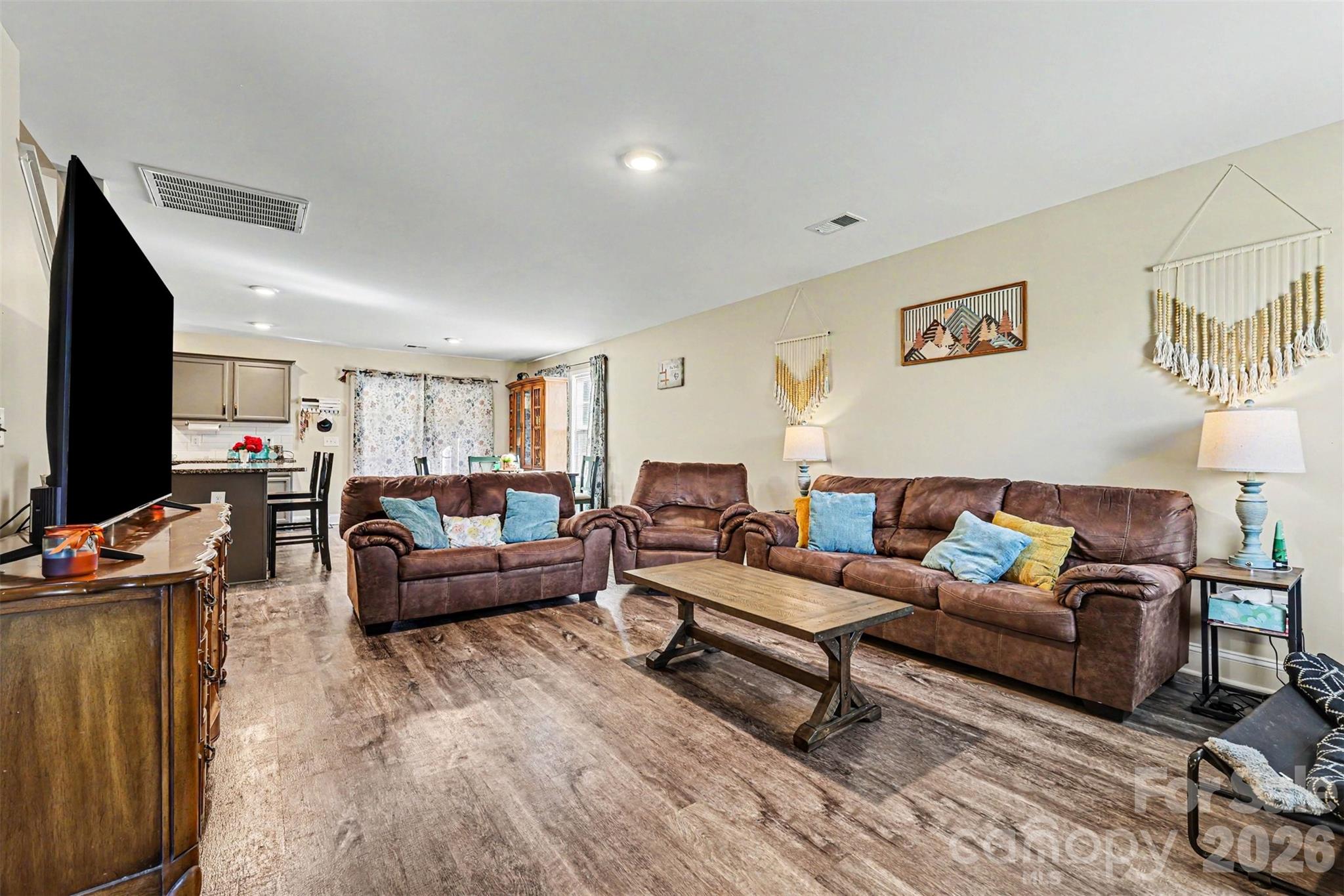 3401 State Rd S-46-76 Sharon, SC 29742 - Photo 5 of 44 a living room with furniture and a flat screen tv