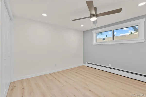 wooden floor in an empty room