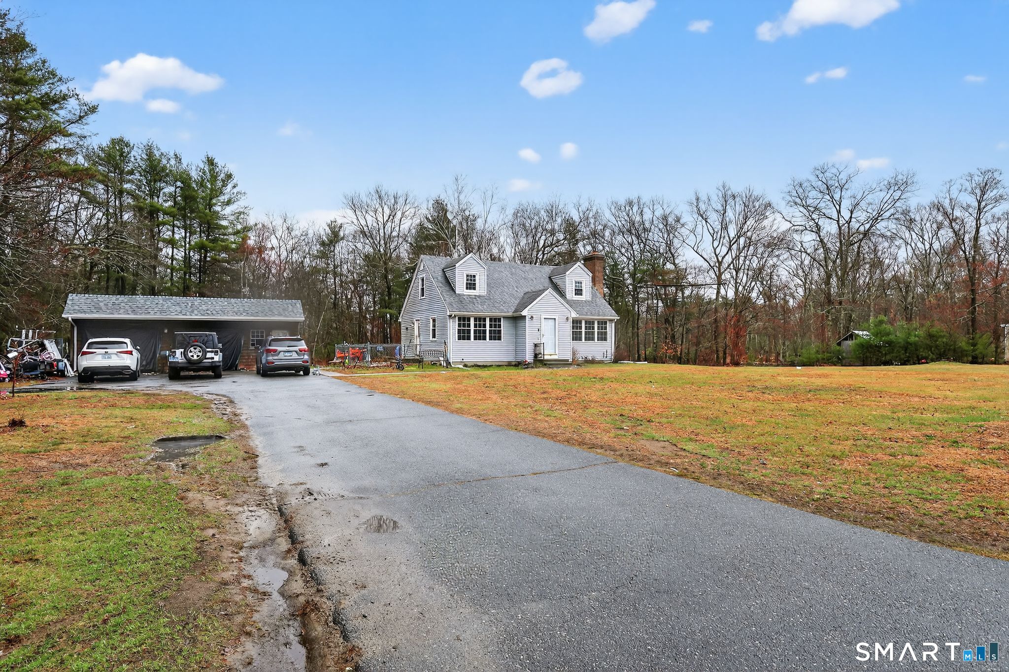 172 Bailey Hill Road Killingly, CT 06239 - Photo 32 of 35 a view of house with outdoor space and swimming pool