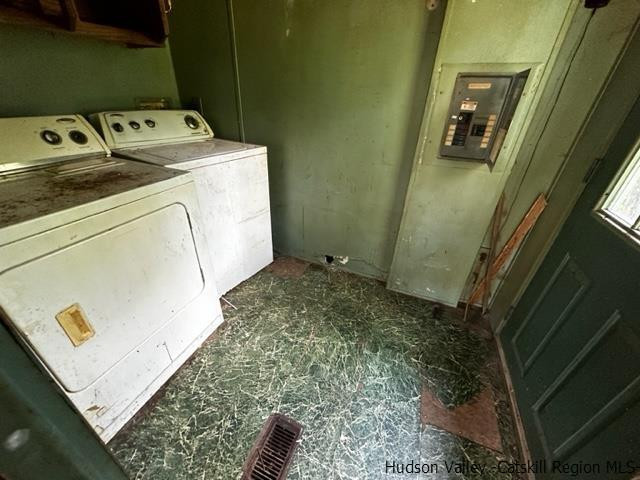 16 Stewart Road Cairo, NY 12470 - Photo 12 of 22 a utility room with dryer and washer