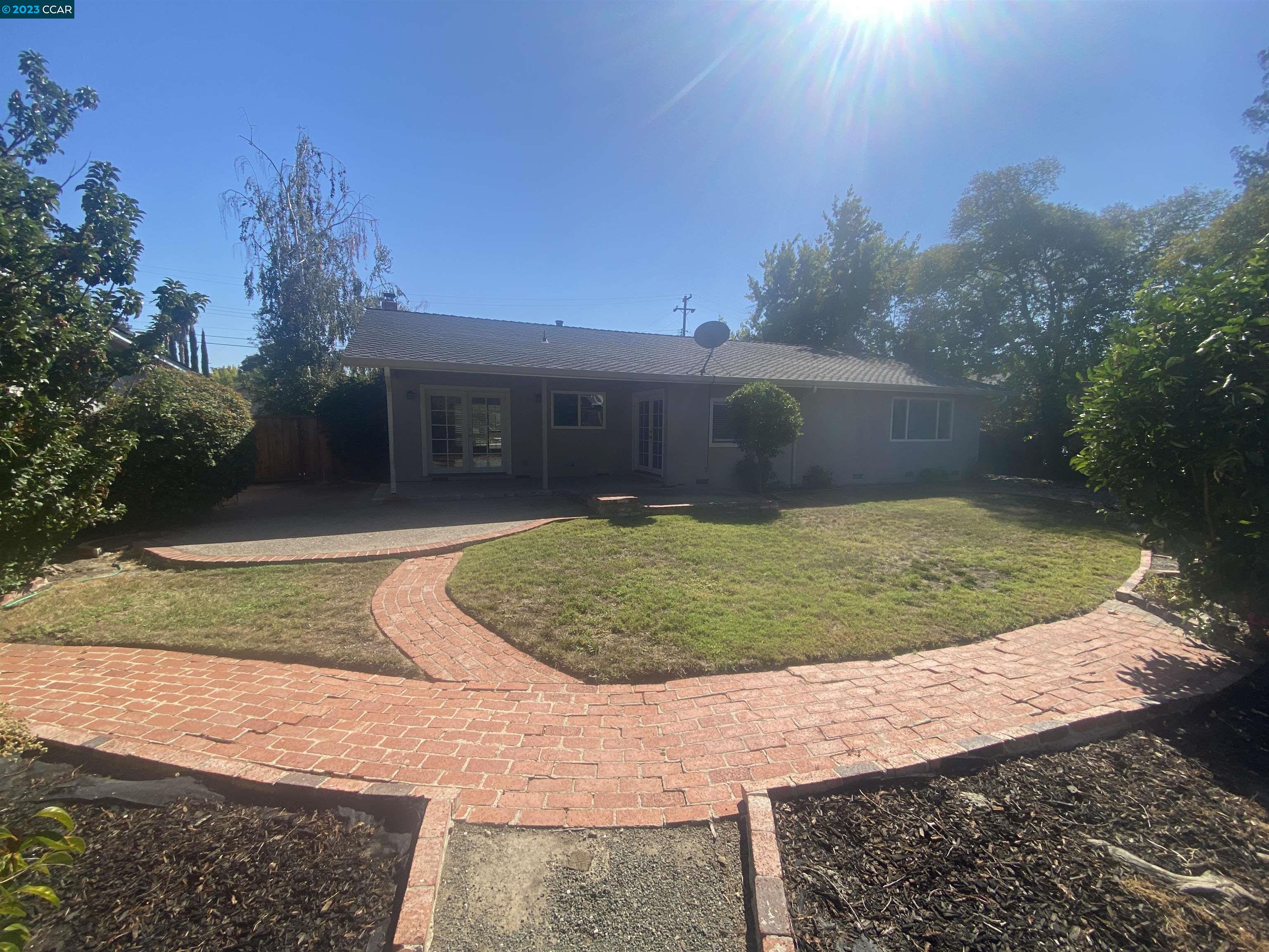 2202 Cascade Drive Walnut Creek, CA 94598 - Photo 22 of 23 a view of a backyard